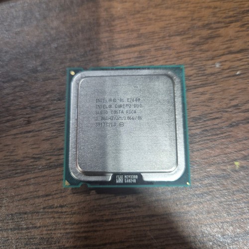 Intel core 2duo - 2duo, e7600